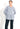 BLOUSE WITH ASYMMETRIC FRILLS 03654 - Svart