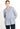 BLOUSE WITH ASYMMETRIC FRILLS 03654 - Svart