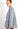 BLOUSE WITH ASYMMETRIC FRILLS 03654 - Svart