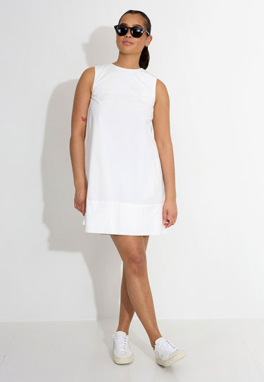 ALGERI DRESS - Vit