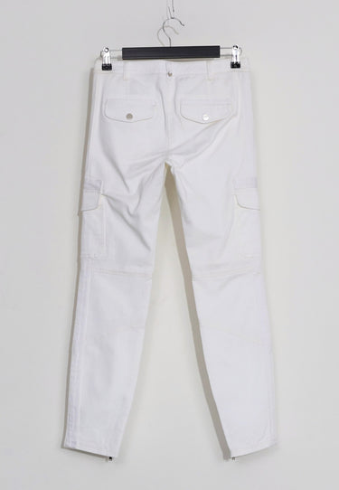 GABARDINE-HOSE - Weiß