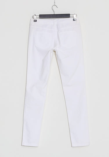 PANTALONE REGULAR GABARD STR - Weiß