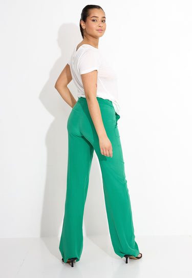 03657 TROUSERS SILK LINEN - beige