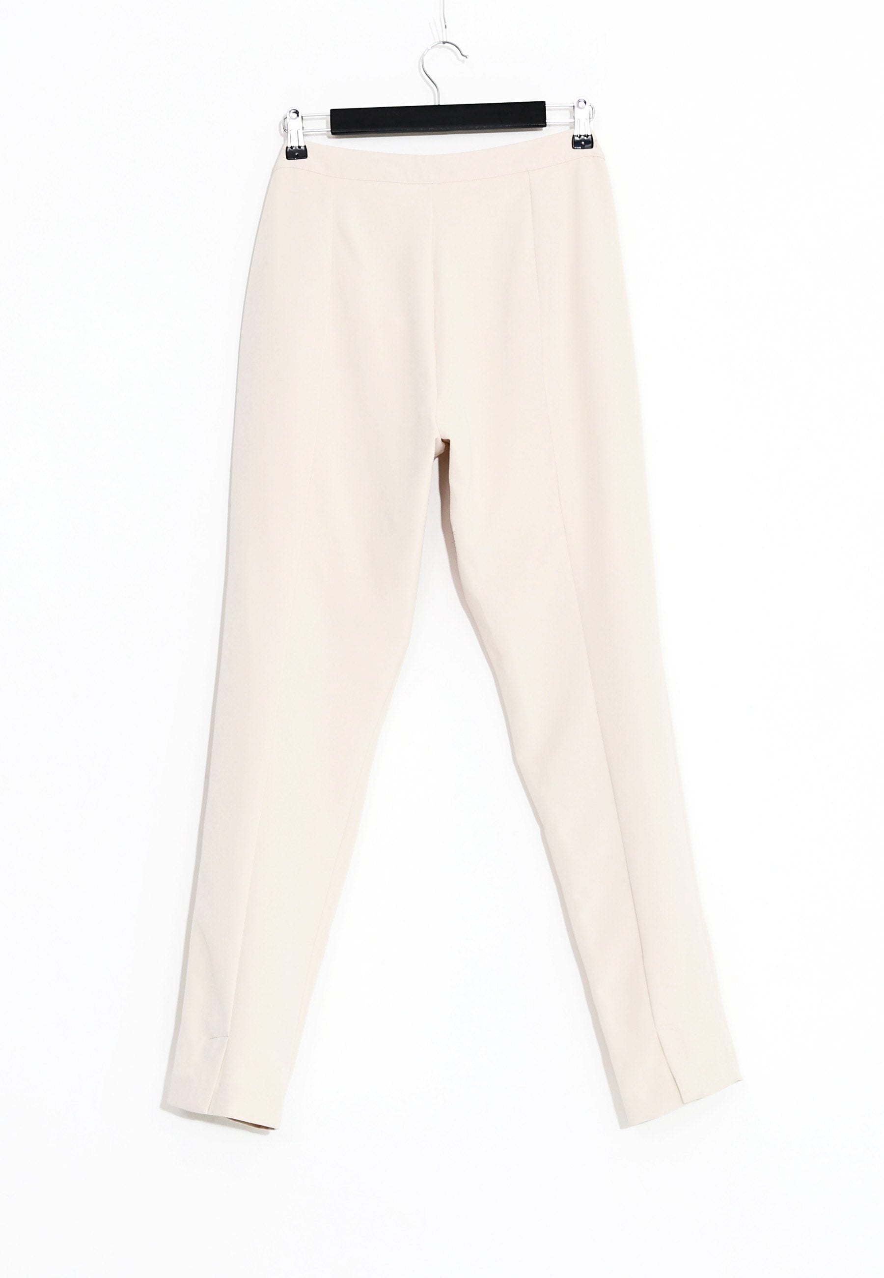 SLIM TROUSERS CADY STRETCH - Beige