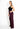03528 LARGE PANTS - Mörkröd