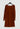 BARCHETTA NECK DRESS - Brown
