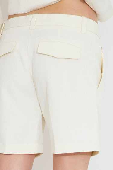 SHORTS - Cremeweiß