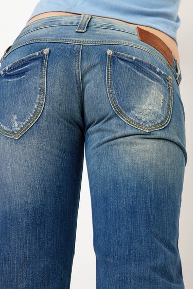 KURZE HOSE - Blau