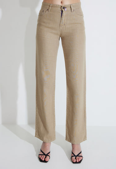 LEINENHOSE BURTON - Beige
