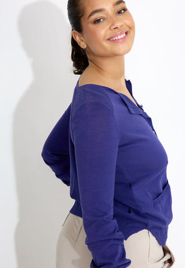 00571 CARDIGAN - Lila