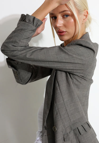 JACKET OXFORD TWIST - Small plaid