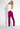 VELVET STRETCH TROUSERS - Lila