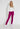VELVET STRETCH TROUSERS - Lila