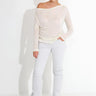JERSEY T-SHIRT - Beige