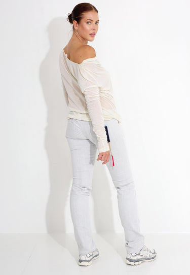JERSEY T-SHIRT - Beige