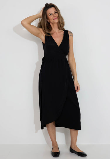 VASTO DRESS - Svart
