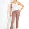 09568 TROUSERS - Ljusbeige