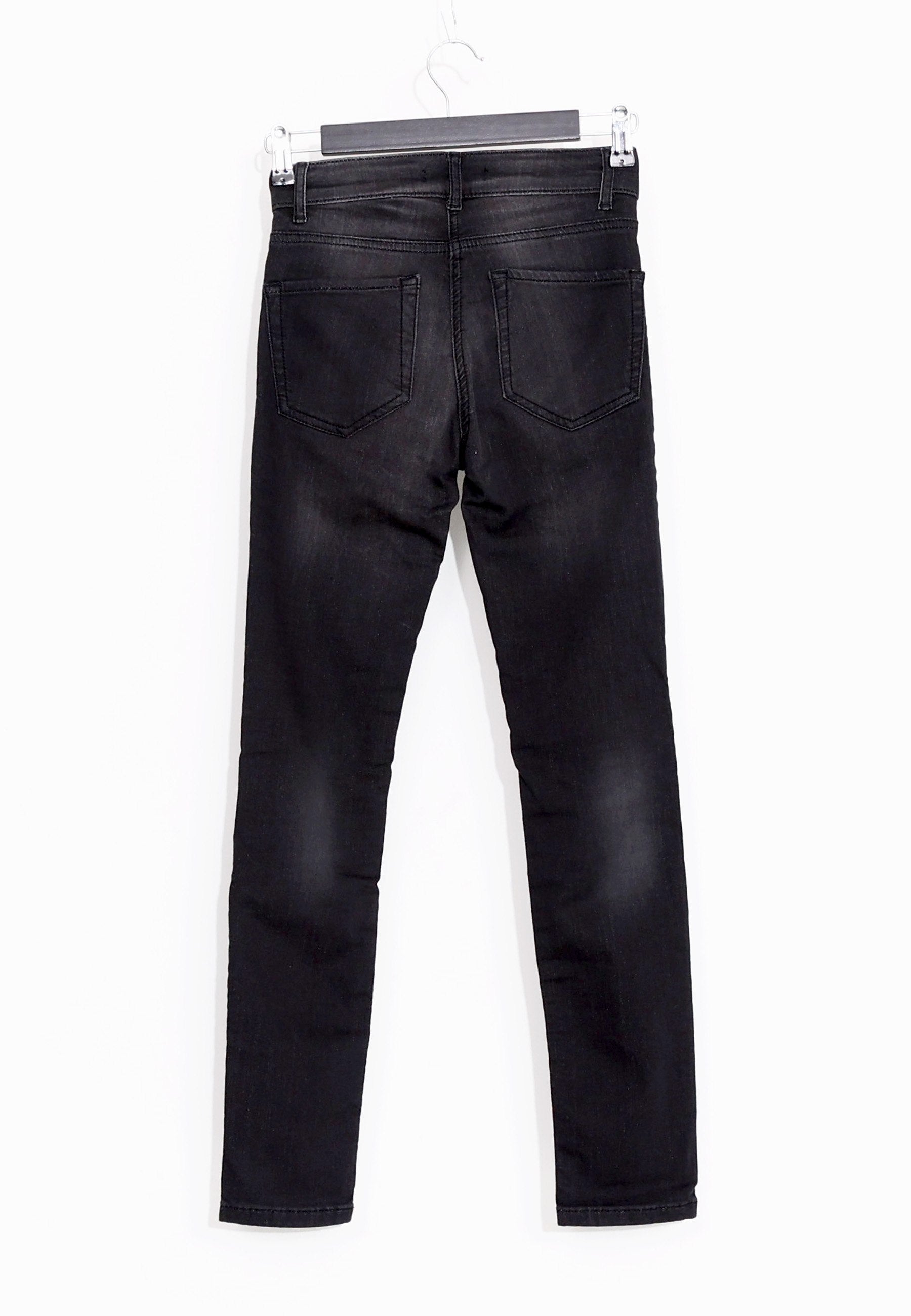 PANTALONE JOGGING DENIM BLACK - Svart