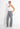 03568 PANTALONE LARGO IN FLANELLA - grå