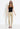 PANTALONE IN RASO DI COTONE - beige