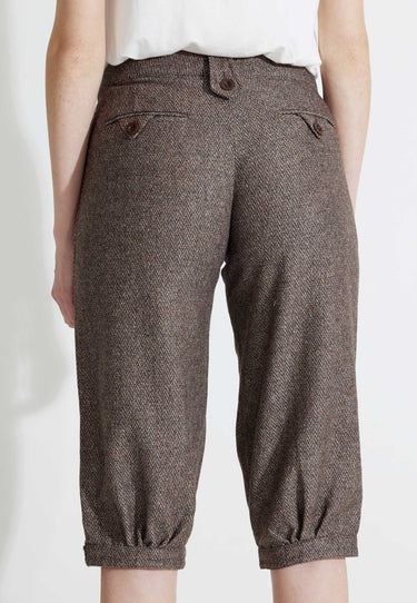 TWEEDHOSE - Luxusbraun