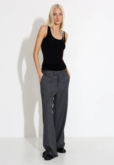 MARJA OPTIC WHITE STRETCH - Pants - White