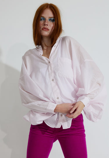 OVERSIZED-HEMD - Rosa