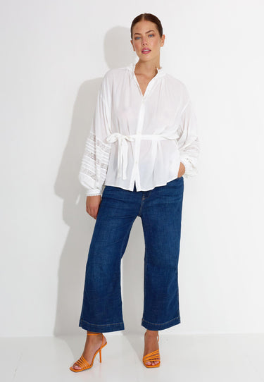 LYANNA BLOUSE - Vit