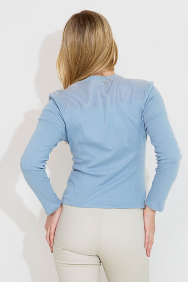 ZIPPER - Light blue