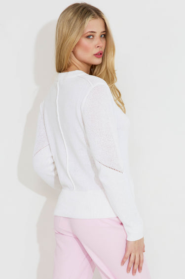 LAVINIA SWEATER - White