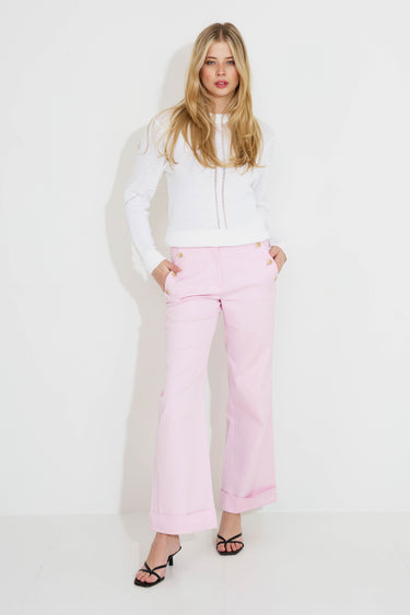 LAVINIA SWEATER - White