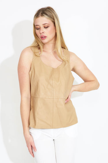 ELLEN TOP NUDE - Tank top - Nude