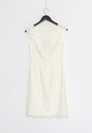 CORN DRESS - Cream