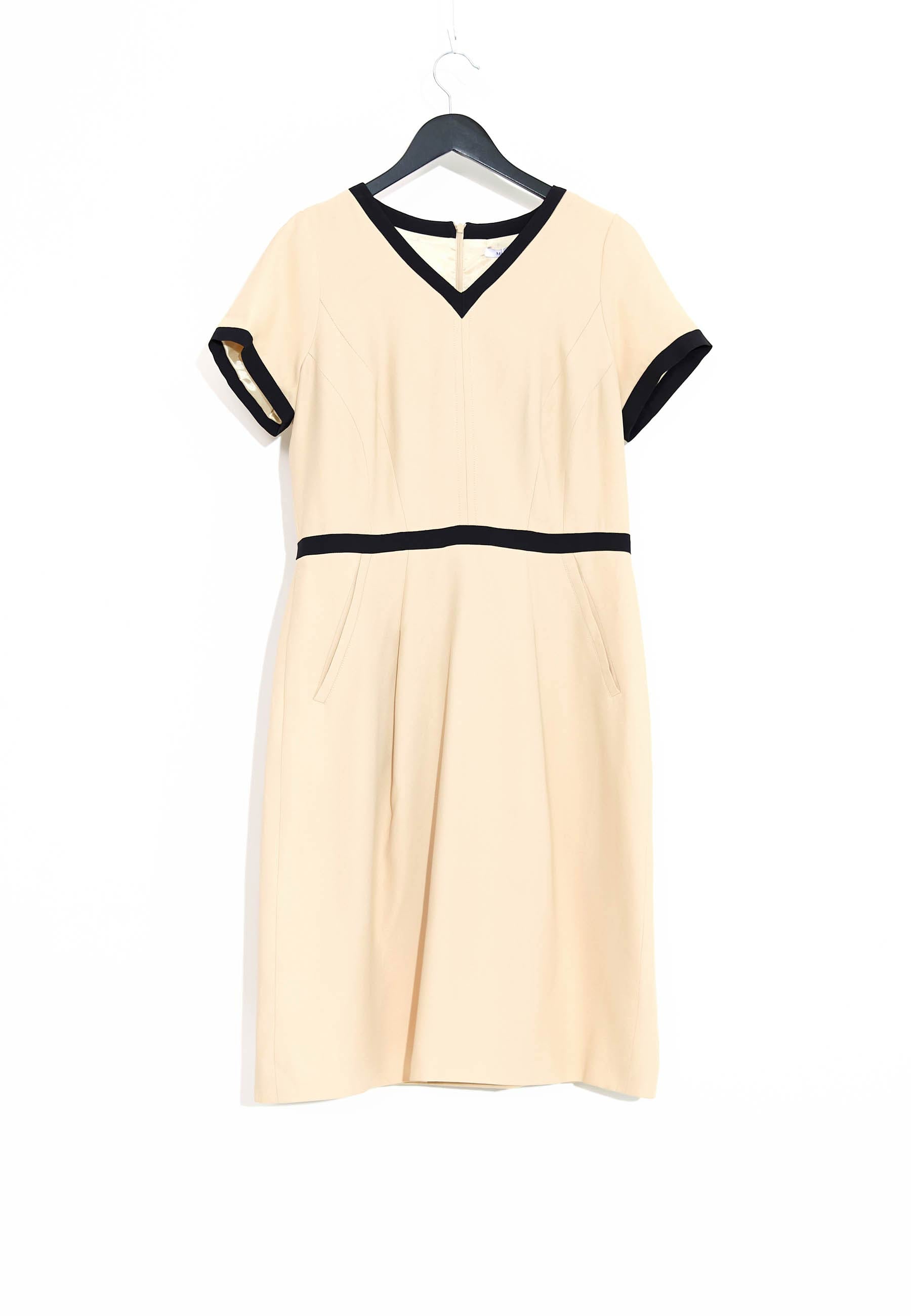 QUIZ DRESS - Beige