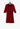 KLEID MIT ROSEN - Rot
