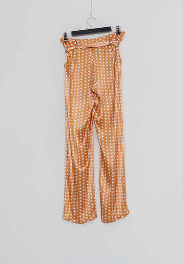 ALLY DOTS PANTS - Pants - Almond