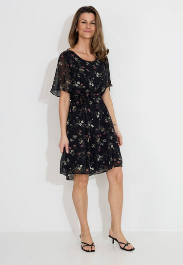 HILLEVI DRESS - Svart