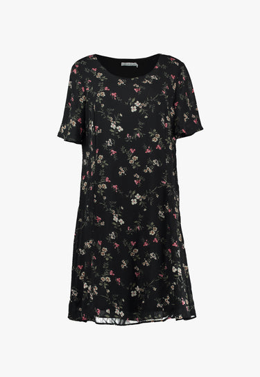 HILLEVI DRESS - Svart