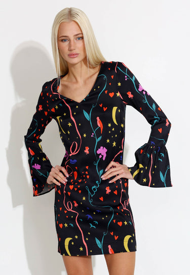 MAGISCHES KLEID - Farbexplosion
