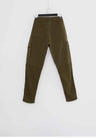 NARDA RASO STRETCH SMERIGLIA - Trousers - dark green