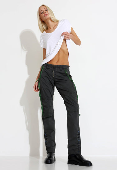 PANTALONE HOSE CABALLERA - Dunkelgrün