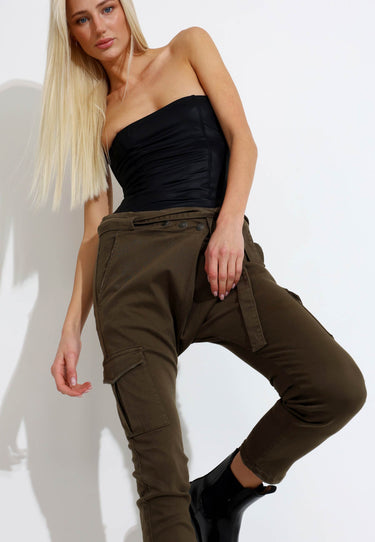 PANTS - Dark green