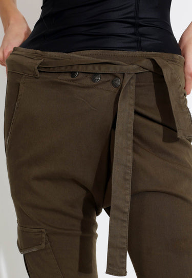 PANTS - Dark green