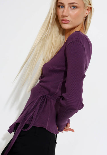 SWEATER - Dark purple