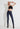 LEGGING LEATHER STRETCH - Dark blue