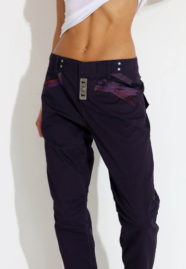 PANTALONE TROUSERS KEELONG - Lila