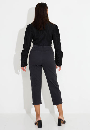 TAFFETA LIONA - Svart