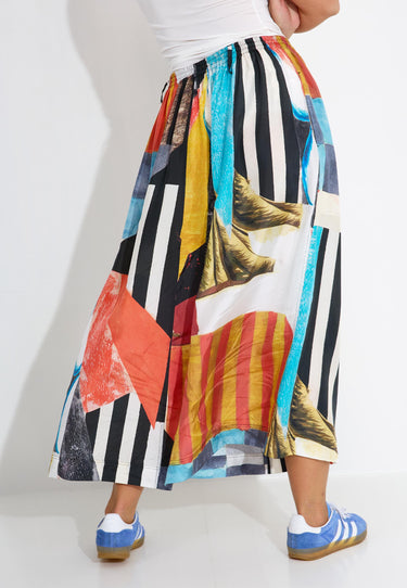 FLINT LANDSCAPE PRINT - Multicolor