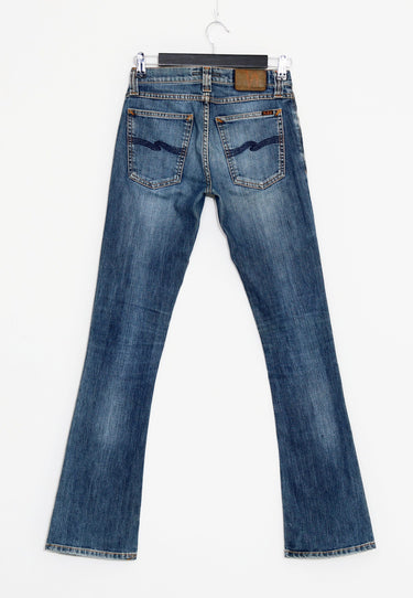 NO NARROW BOOT JEANS - Blue