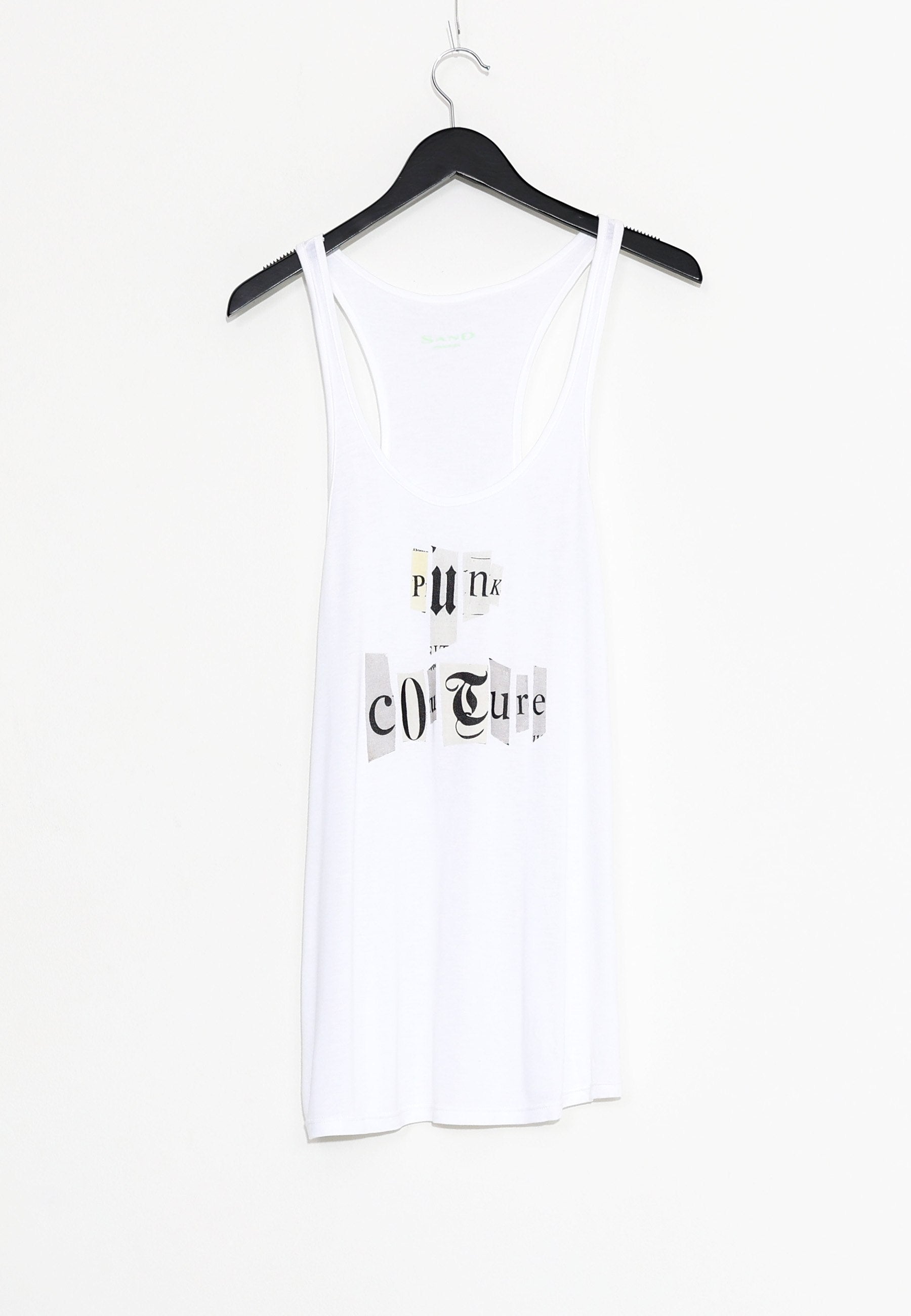 SLOGAN TEE TANK 42 - Vit